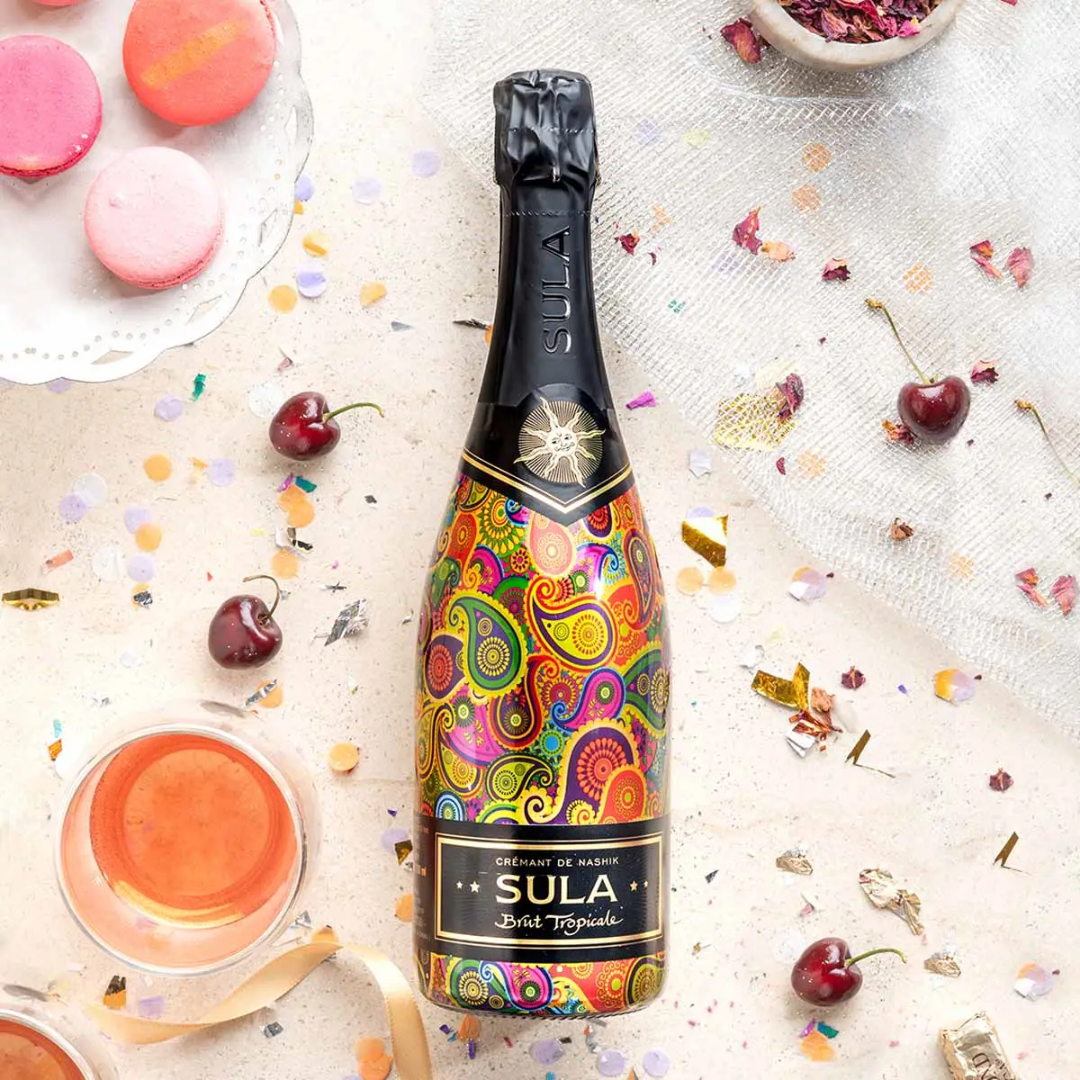 Sula Non Alcoholic Wine Sula Cremant De Nashik 'Brut Tropicale